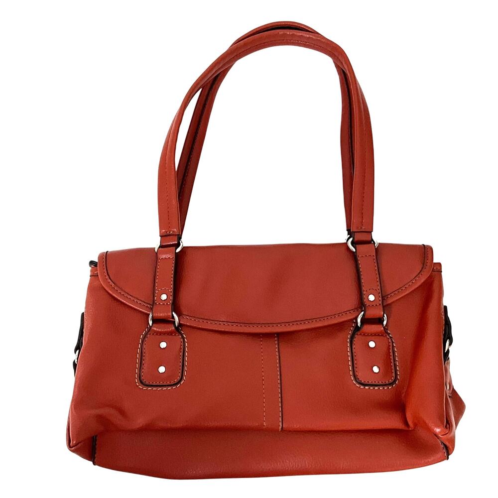 Relic Burnt Orange Leather Purse: Y2K, 2000s